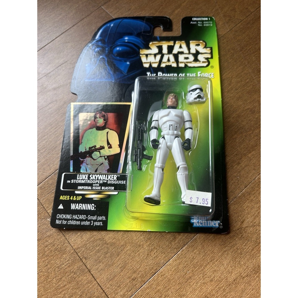 Kenner Star Wars POTF Luke Skywalker Stormtrooper Disguise Action Figure